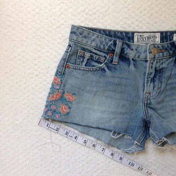 Lucky Brand The Cut Off Size 00/24 - Picture 6 of 14